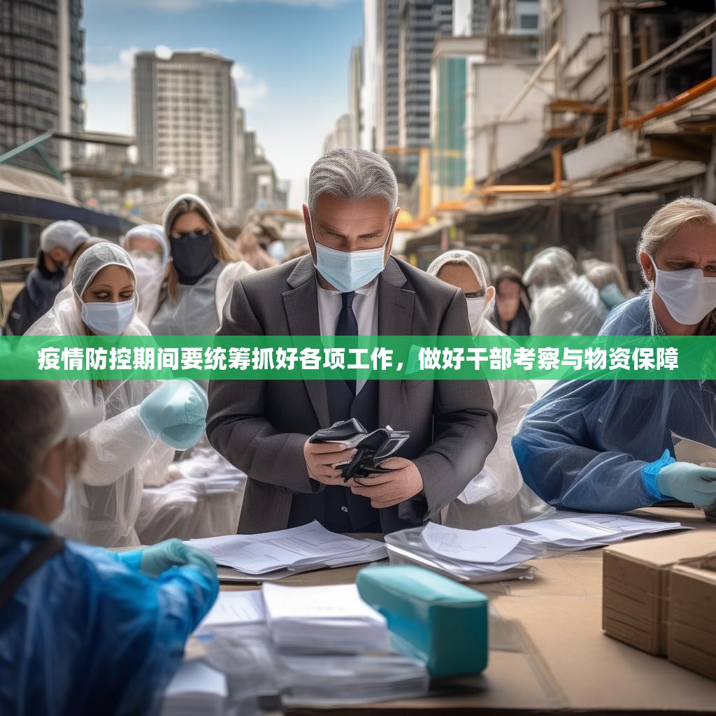 疫情防控期间要统筹抓好各项工作，做好干部考察与物资保障