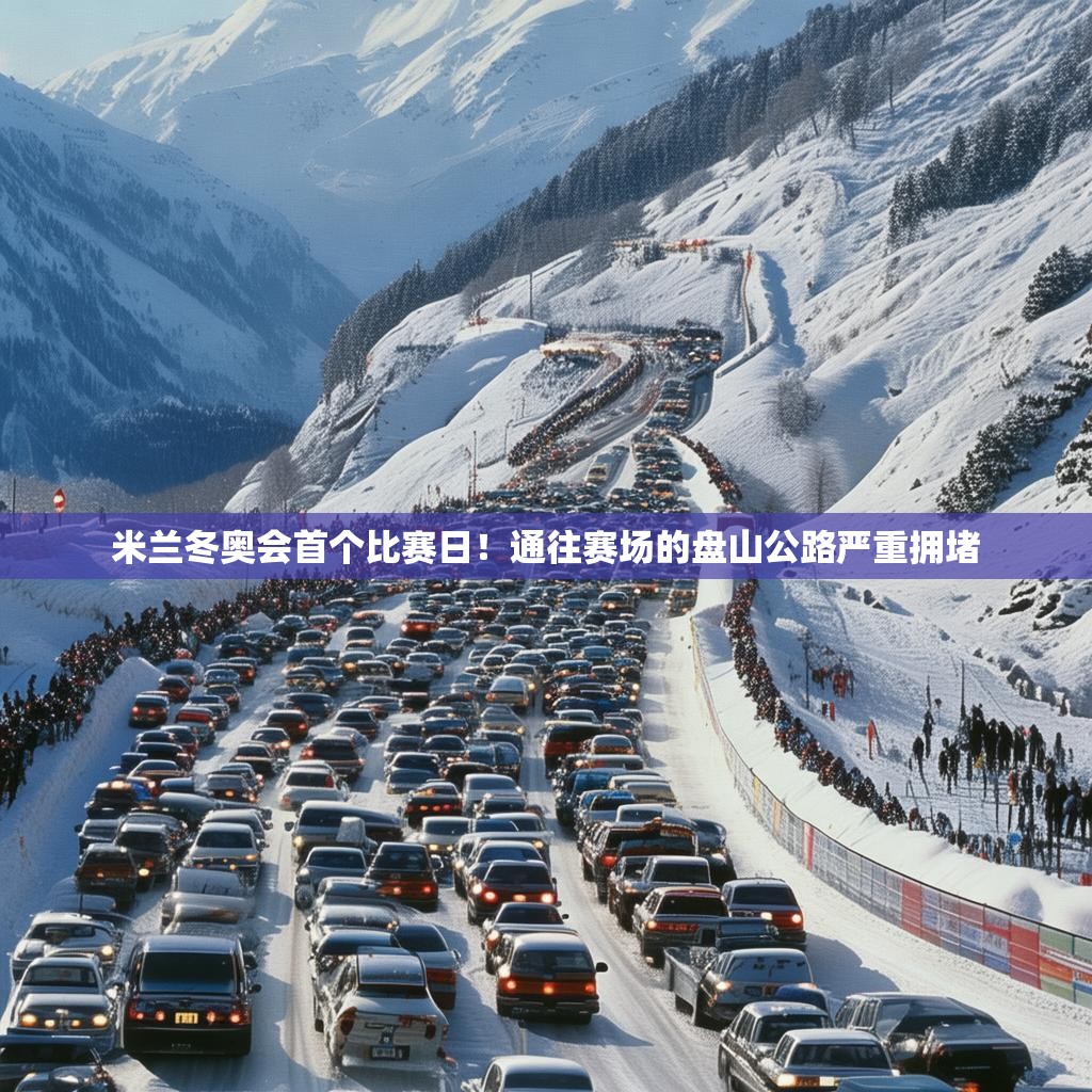米兰冬奥会首个比赛日!通往赛场的盘山公路严重拥堵