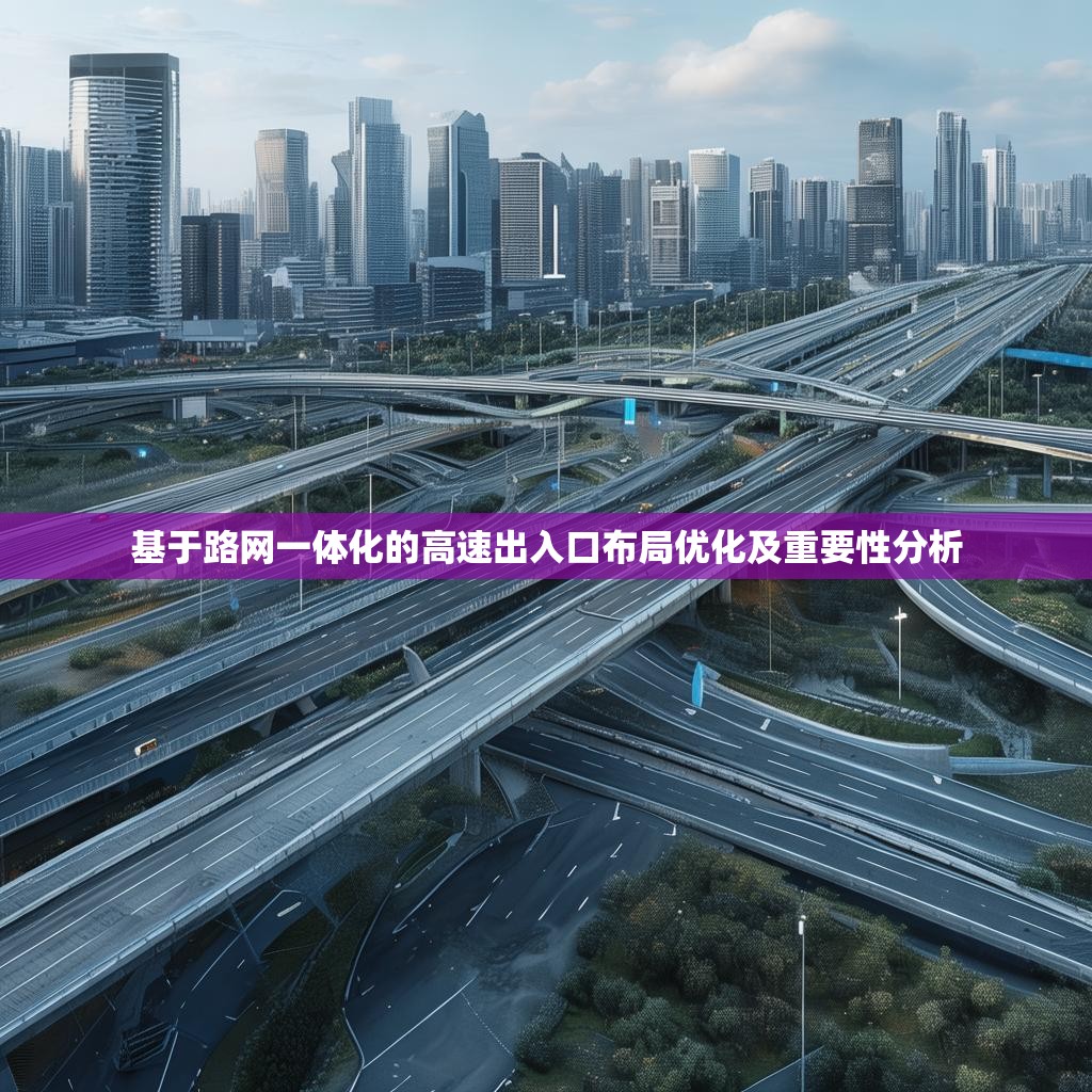 基于路网一体化的高速出入口布局优化及重要性分析