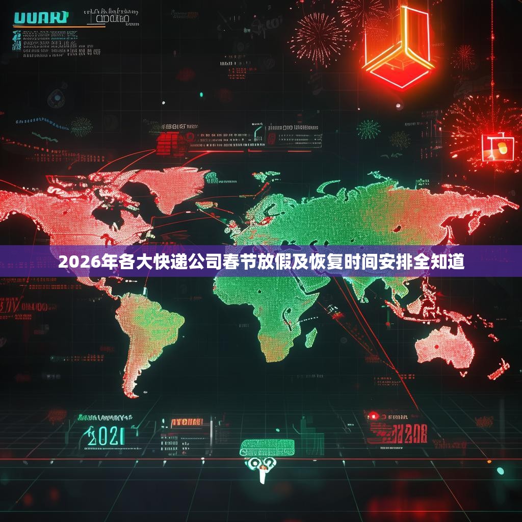 2026年各大快递公司春节放假及恢复时间安排全知道