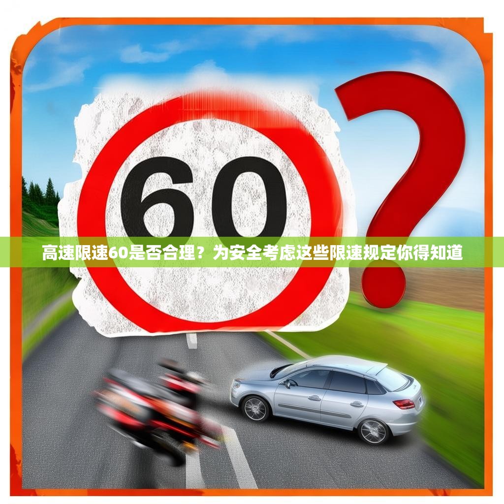 高速限速60是否合理？为安全考虑这些限速规定你得知道