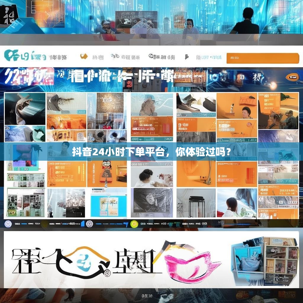 抖音24小时下单平台,你体验过吗?