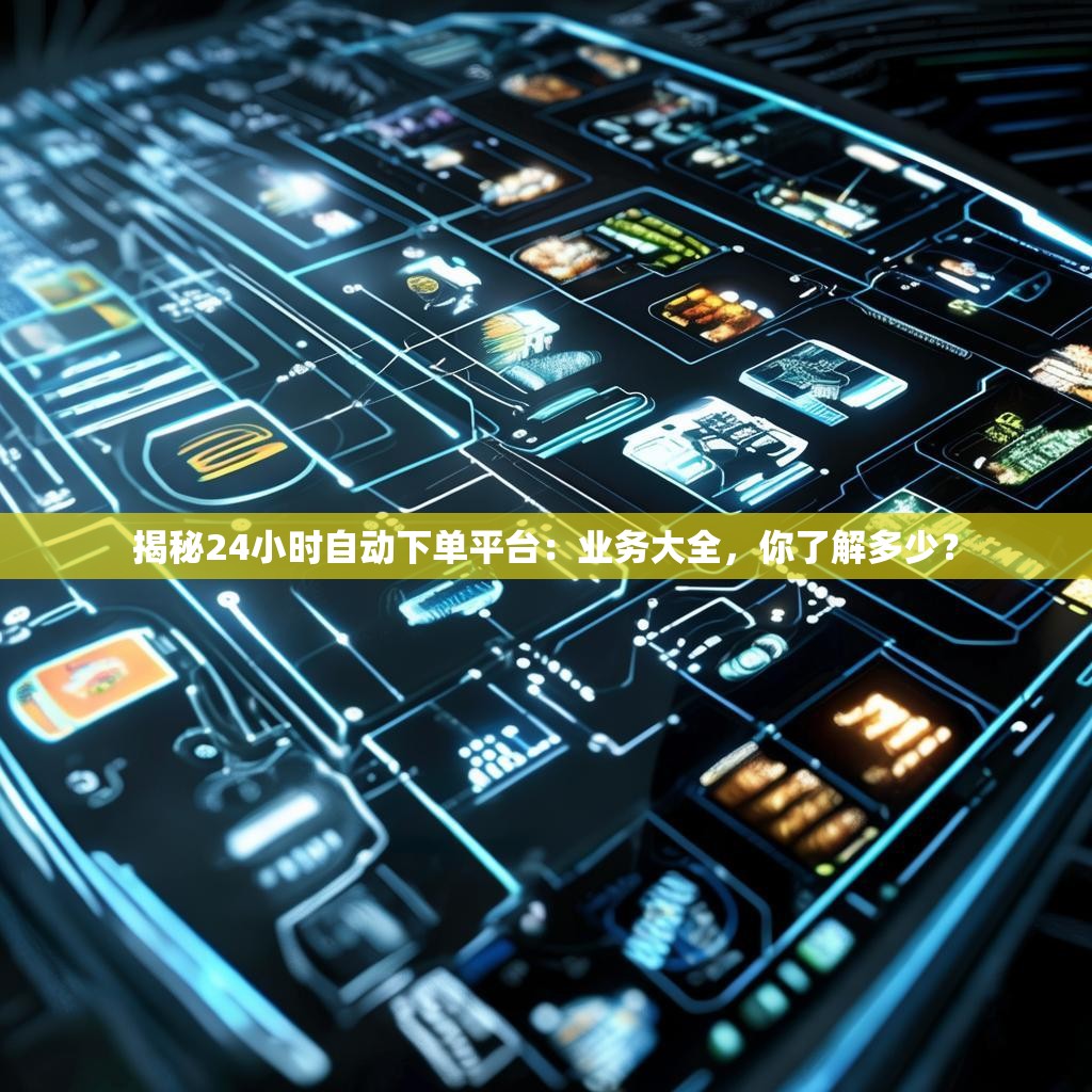 揭秘24小时自动下单平台：业务大全，你了解多少？