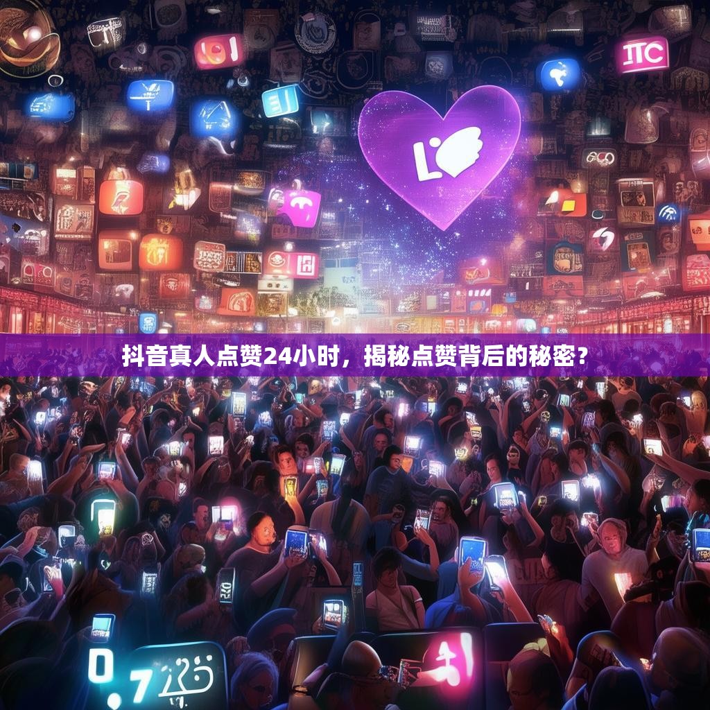 抖音真人点赞24小时,揭秘点赞背后的秘密?