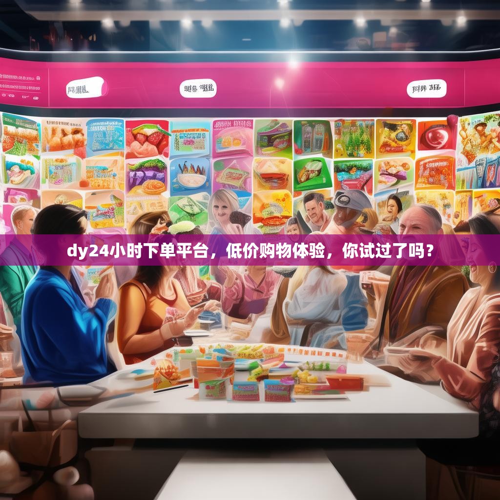 dy24小时下单平台,低价购物体验,你试过了吗?
