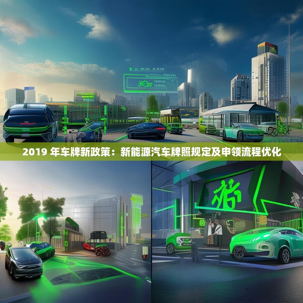2019 年车牌新政策:新能源汽车牌照规定及申领流程优化