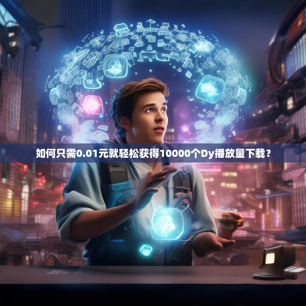 如何只需0.01元就轻松获得10000个Dy播放量下载？