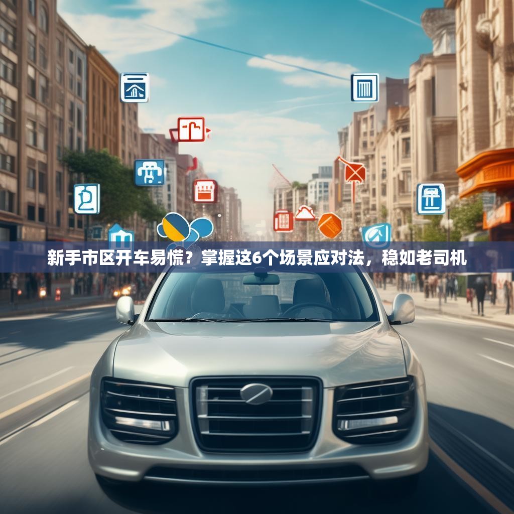 新手市区开车易慌?掌握这6个场景应对法,稳如老司机