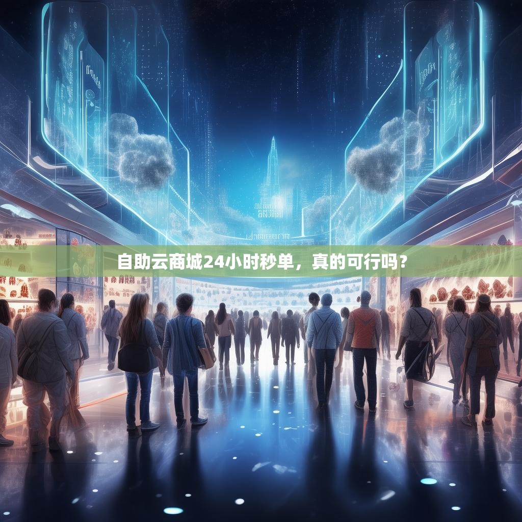 自助云商城24小时秒单，真的可行吗？