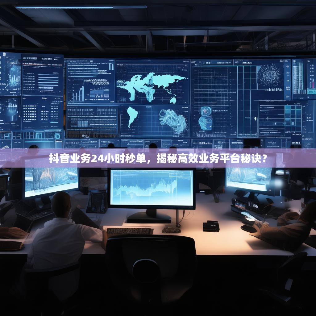抖音业务24小时秒单，揭秘高效业务平台秘诀？