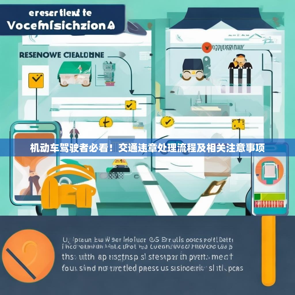 机动车驾驶者必看!交通违章处理流程及相关注意事项