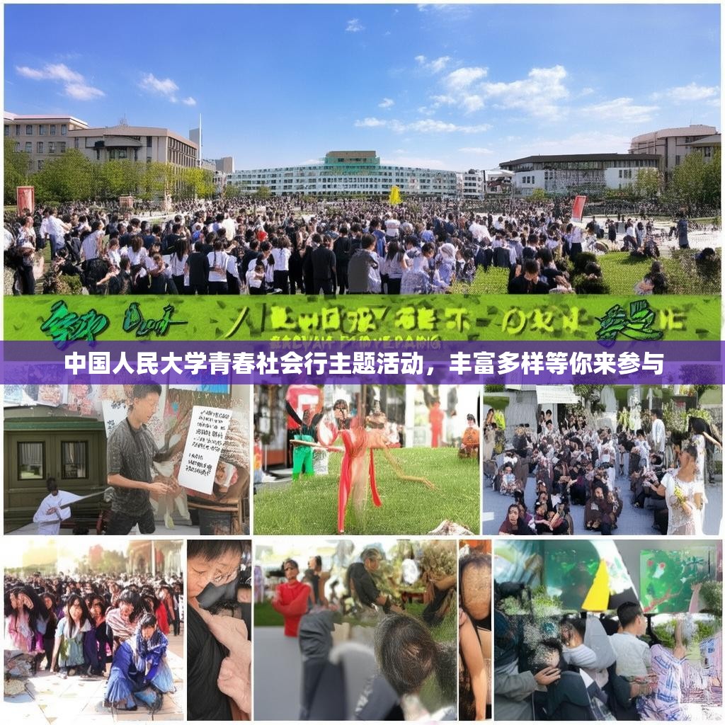 中国人民大学青春社会行主题活动，丰富多样等你来参与