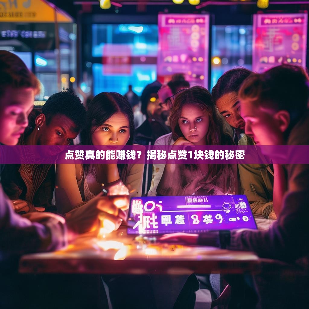 点赞真的能赚钱？揭秘点赞1块钱的秘密