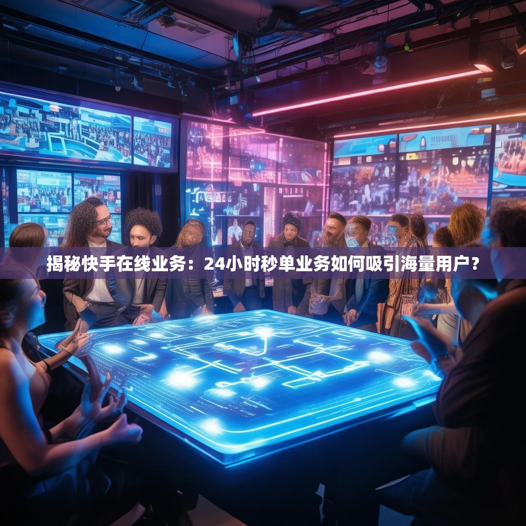揭秘快手在线业务：24小时秒单业务如何吸引海量用户？