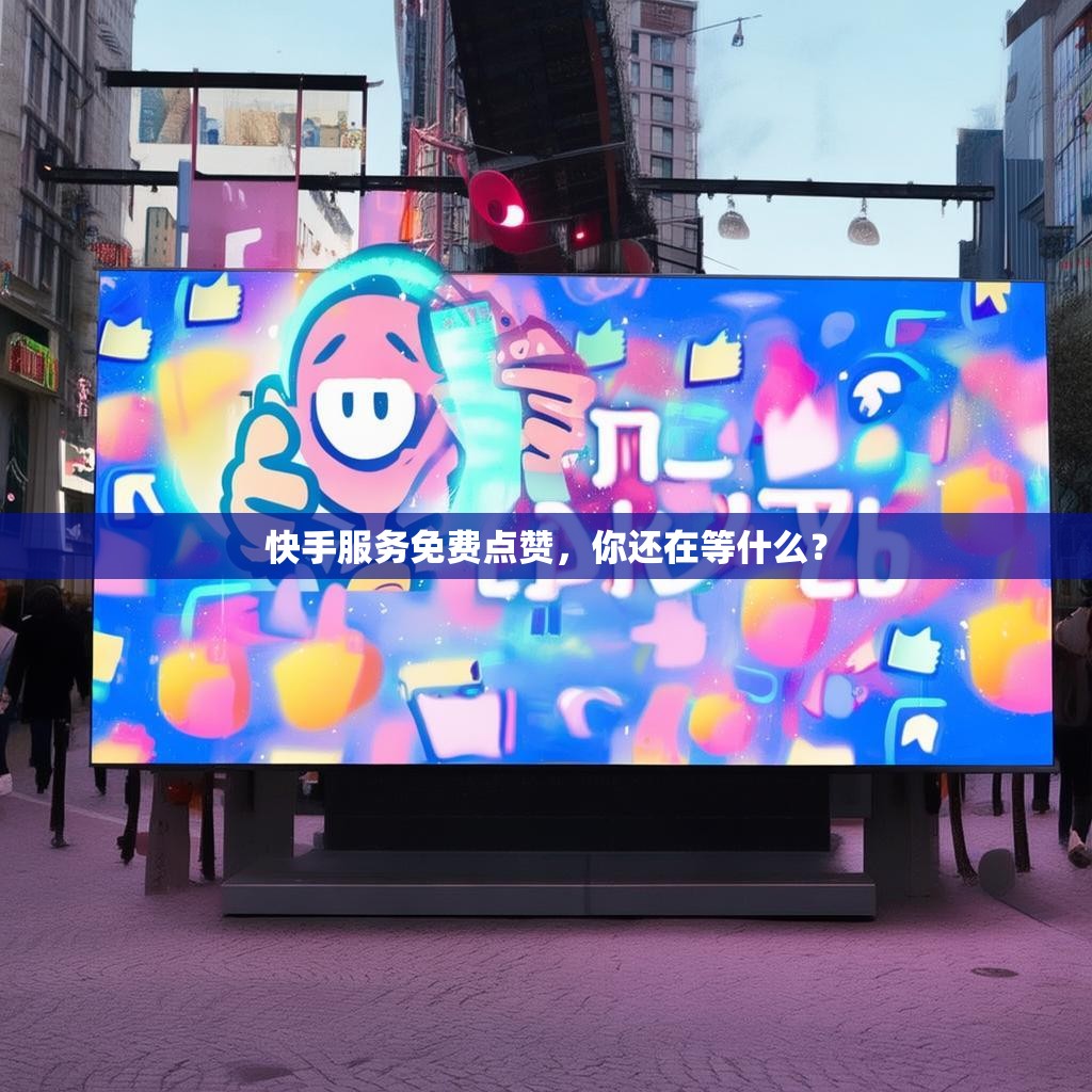 快手服务免费点赞,你还在等什么?