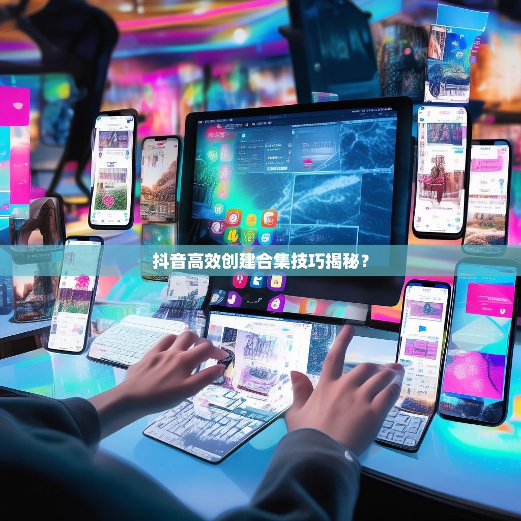 抖音高效创建合集技巧揭秘?