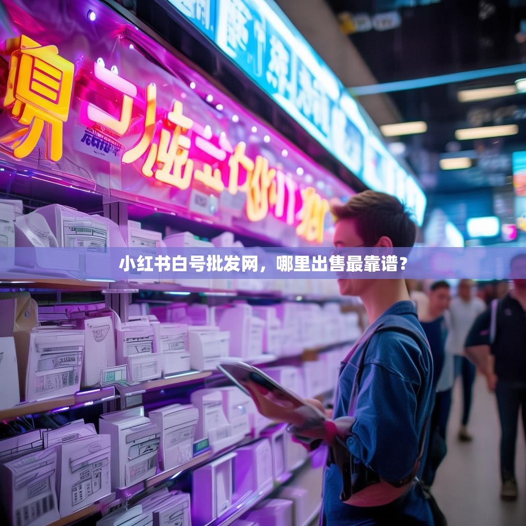 小红书白号批发网,哪里出售最靠谱?