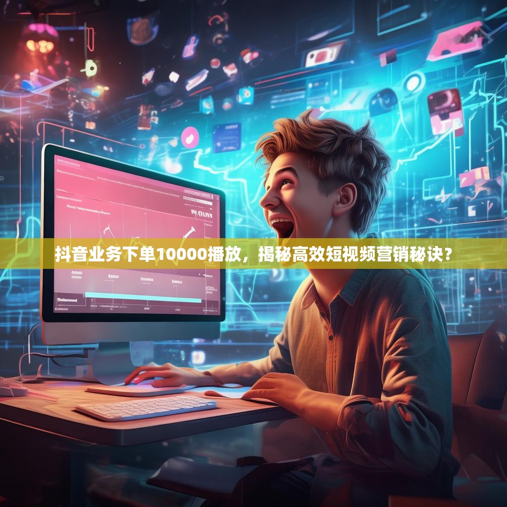抖音业务下单10000播放,揭秘高效短视频营销秘诀?