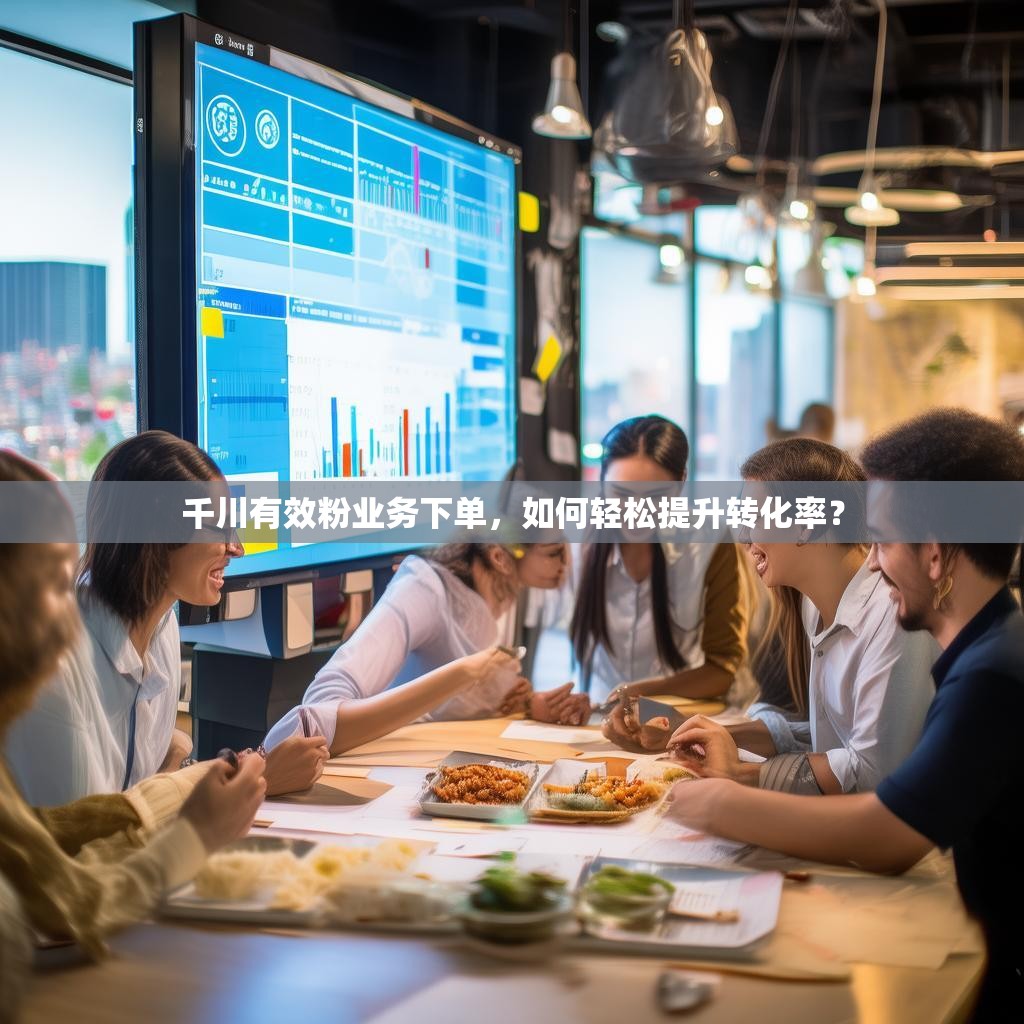 千川有效粉业务下单，如何轻松提升转化率？