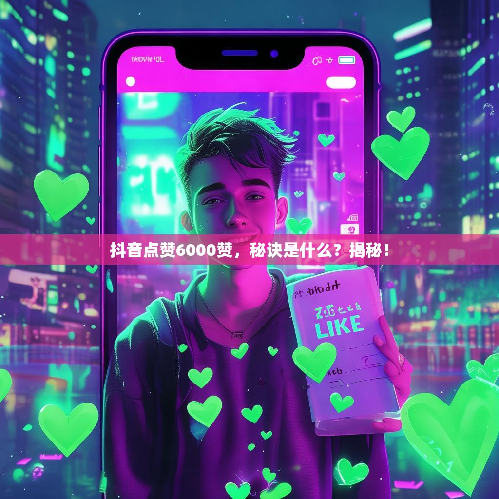 抖音点赞6000赞，秘诀是什么？揭秘！