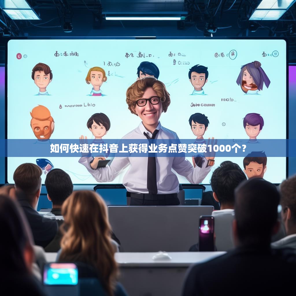 如何快速在抖音上获得业务点赞突破1000个？