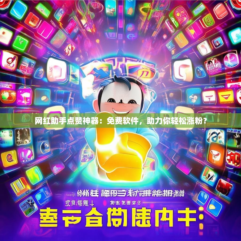 网红助手点赞神器:免费软件,助力你轻松涨粉?