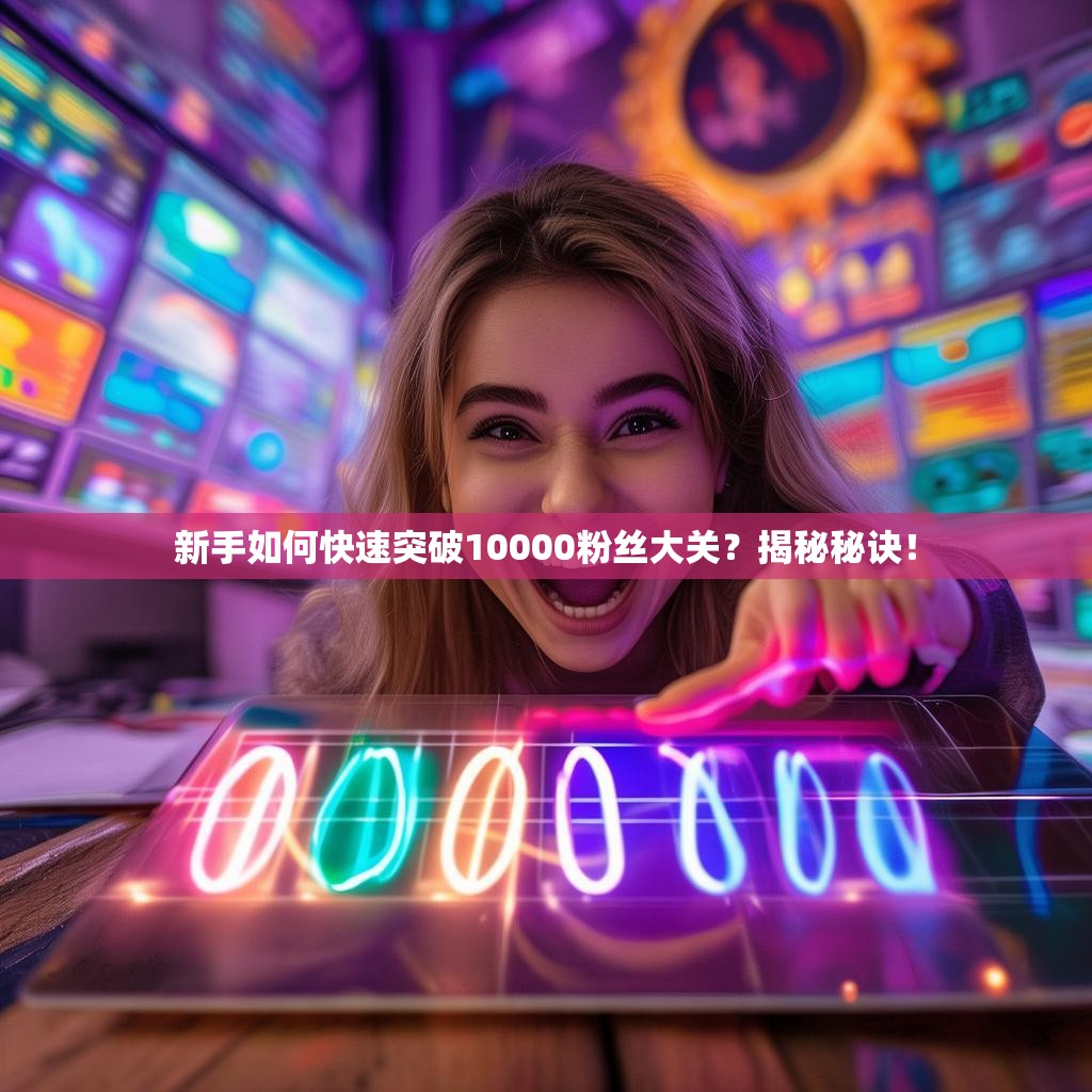 新手如何快速突破10000粉丝大关？揭秘秘诀！