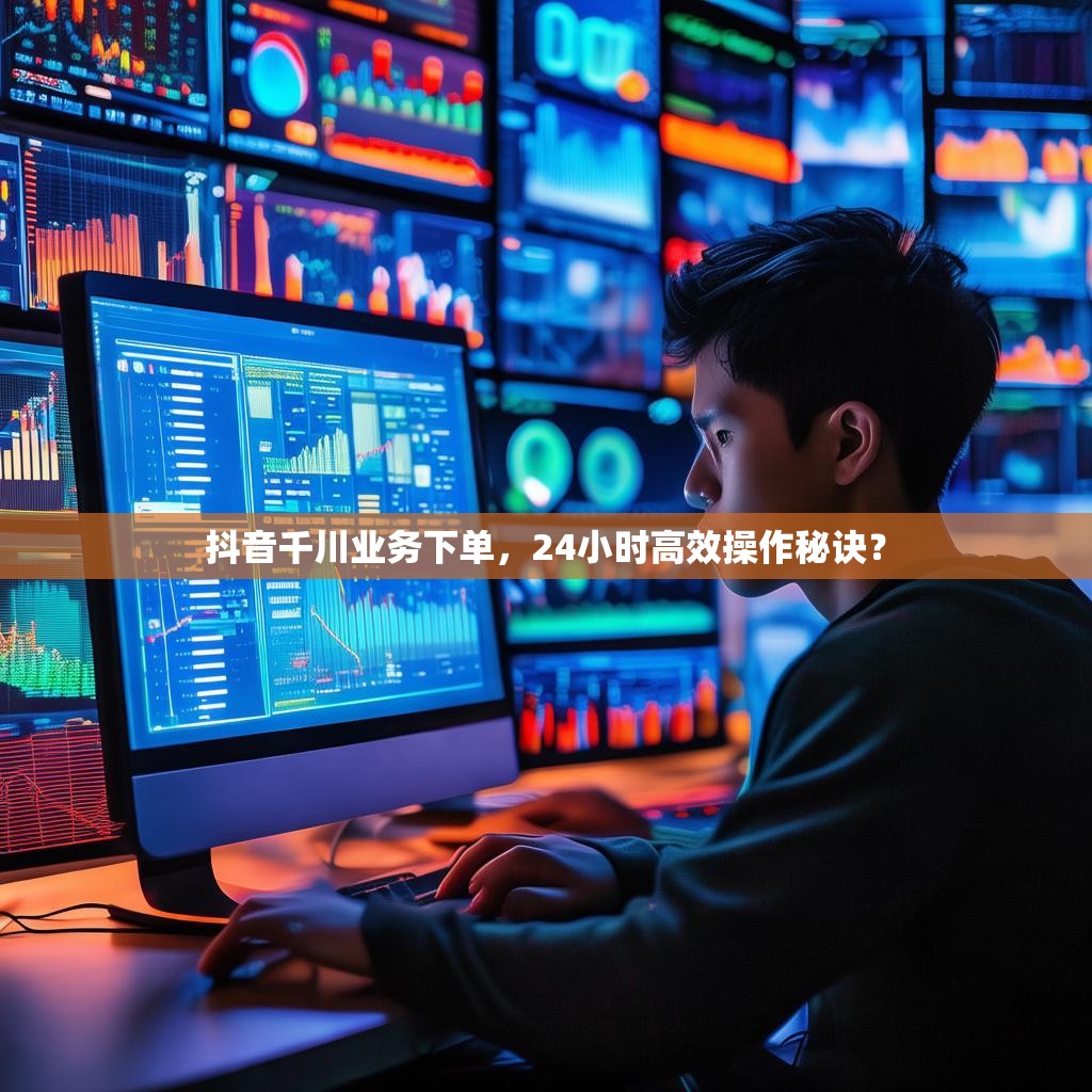 抖音千川业务下单，24小时高效操作秘诀？