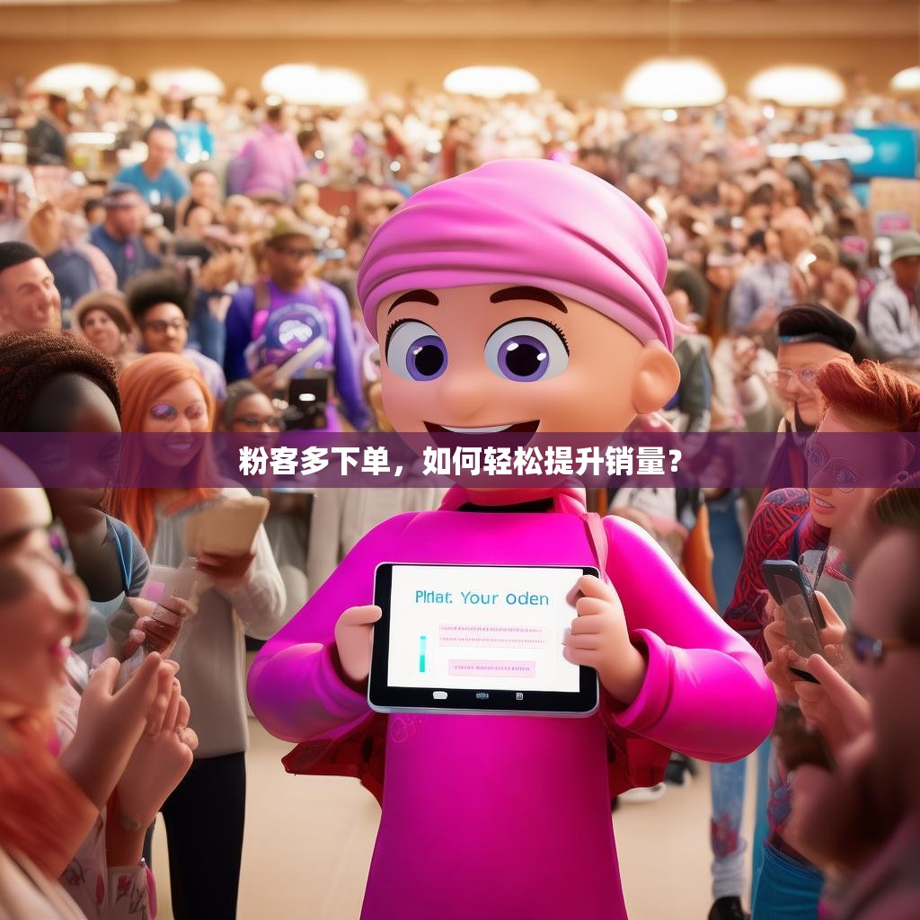 粉客多下单，如何轻松提升销量？