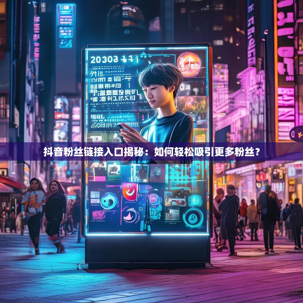 抖音粉丝链接入口揭秘:如何轻松吸引更多粉丝?