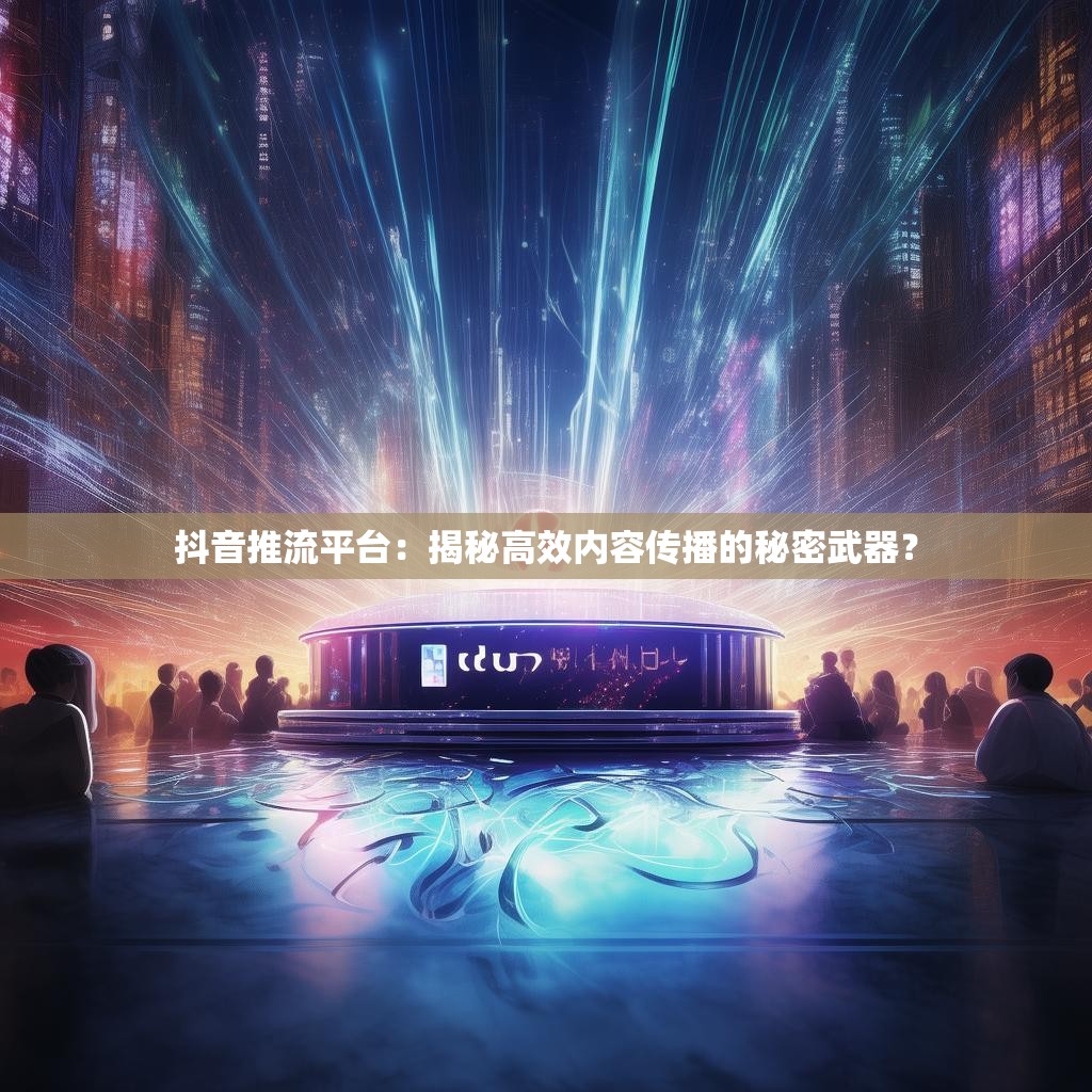 抖音推流平台:揭秘高效内容传播的秘密武器?