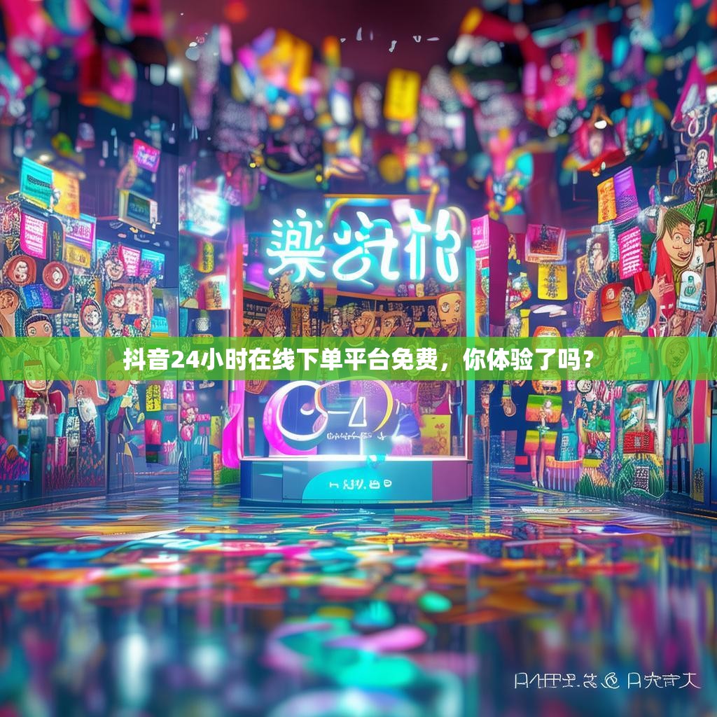 抖音24小时在线下单平台免费,你体验了吗?