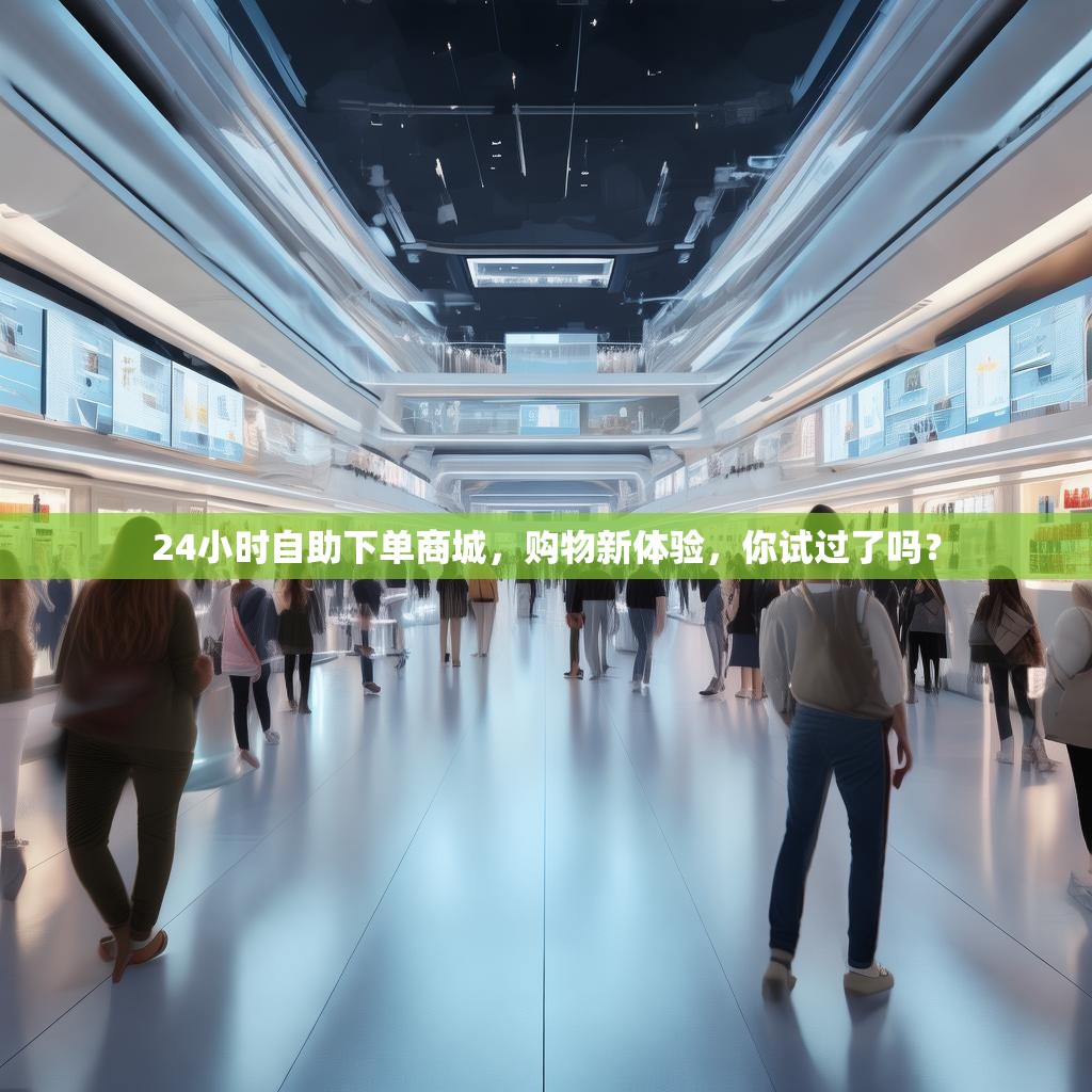 24小时自助下单商城，购物新体验，你试过了吗？