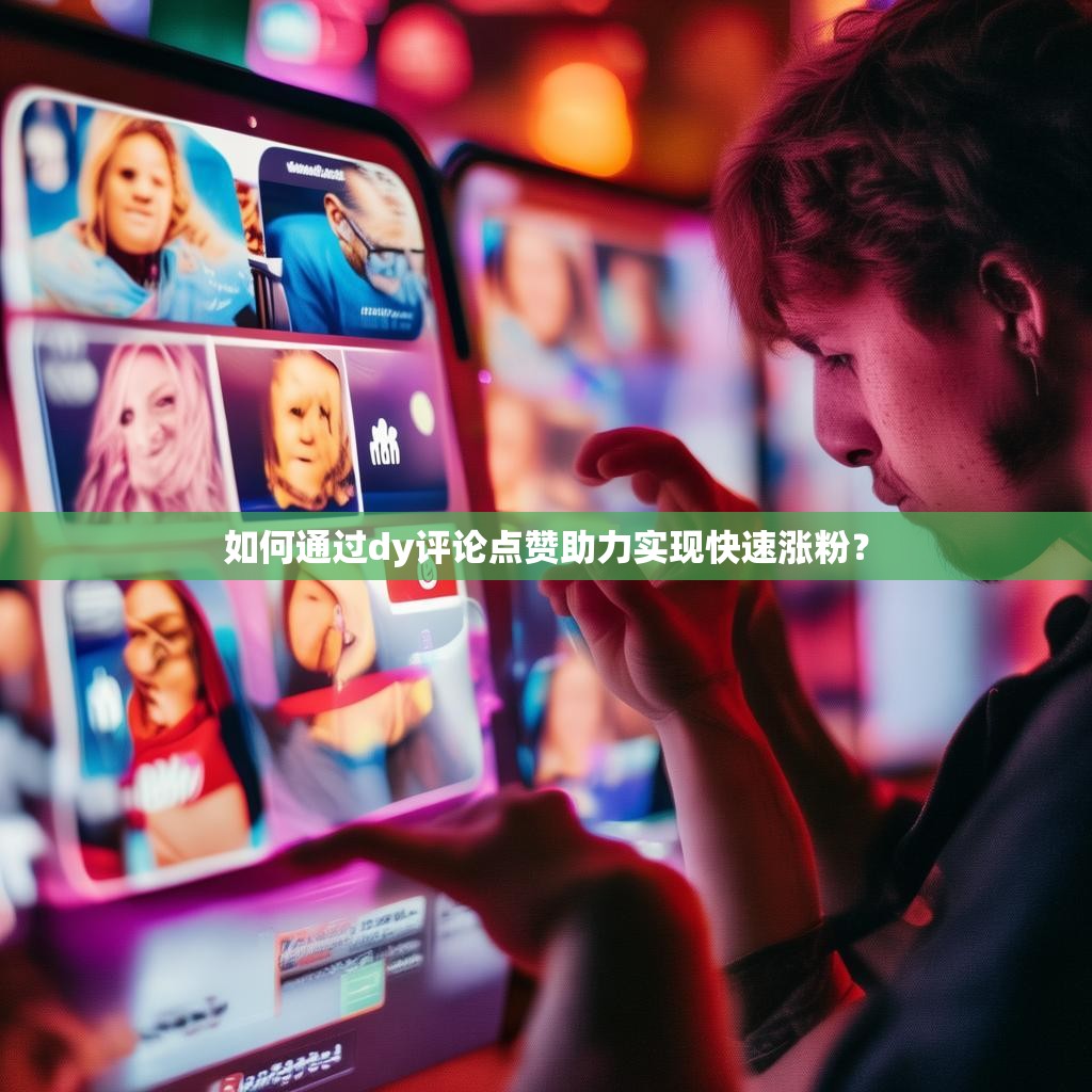 如何通过dy评论点赞助力实现快速涨粉？