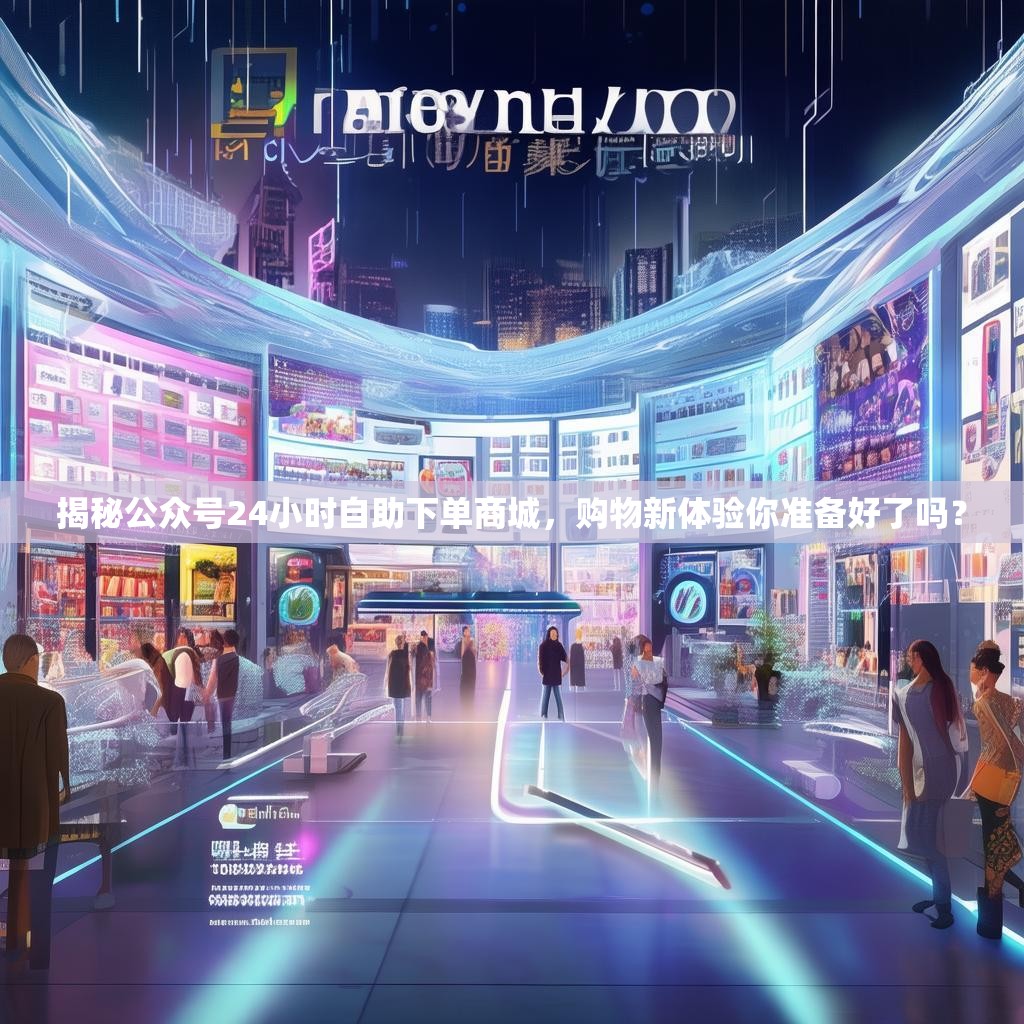 揭秘公众号24小时自助下单商城，购物新体验你准备好了吗？