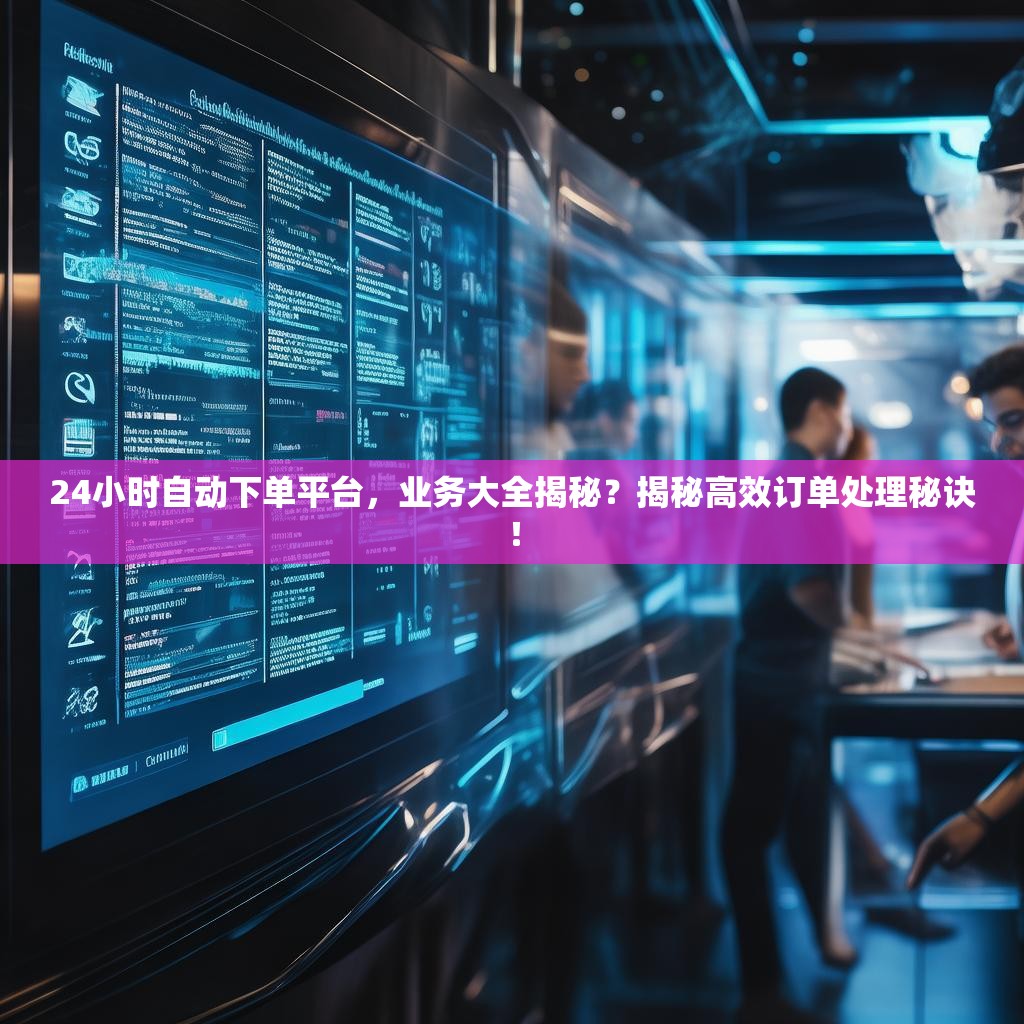 24小时自动下单平台，业务大全揭秘？揭秘高效订单处理秘诀！