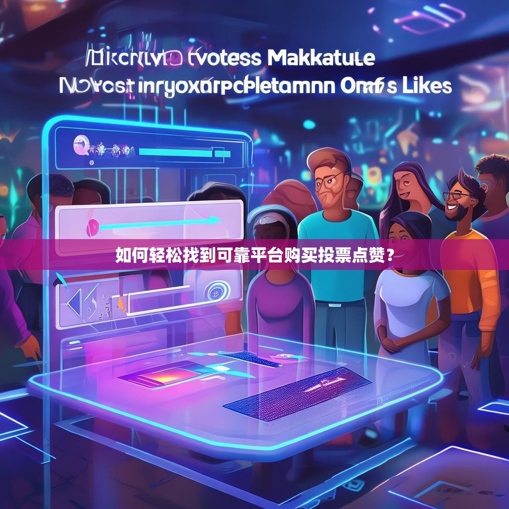 如何轻松找到可靠平台购买投票点赞?