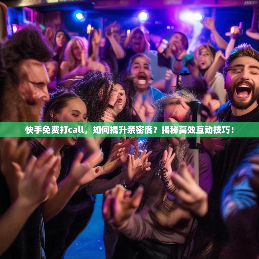 快手免费打call，如何提升亲密度？揭秘高效互动技巧！