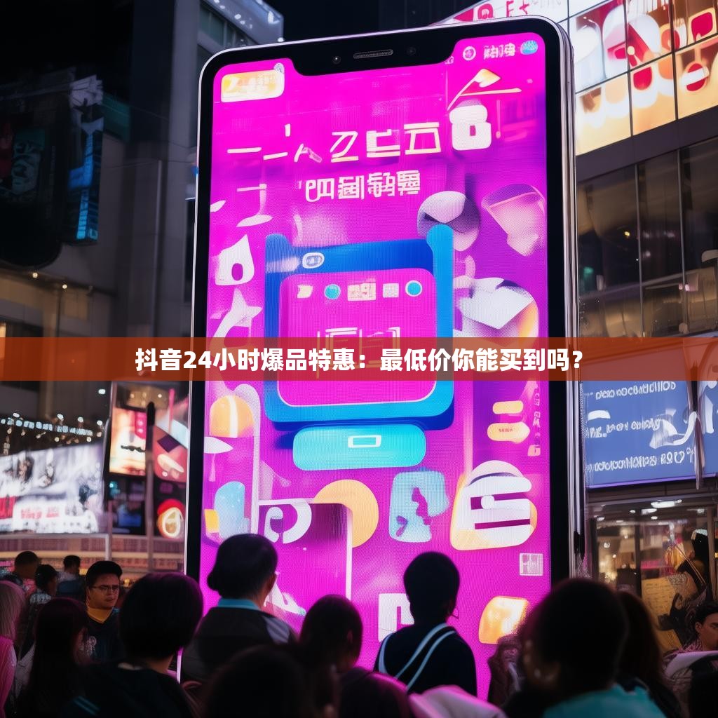 抖音24小时爆品特惠:最低价你能买到吗?