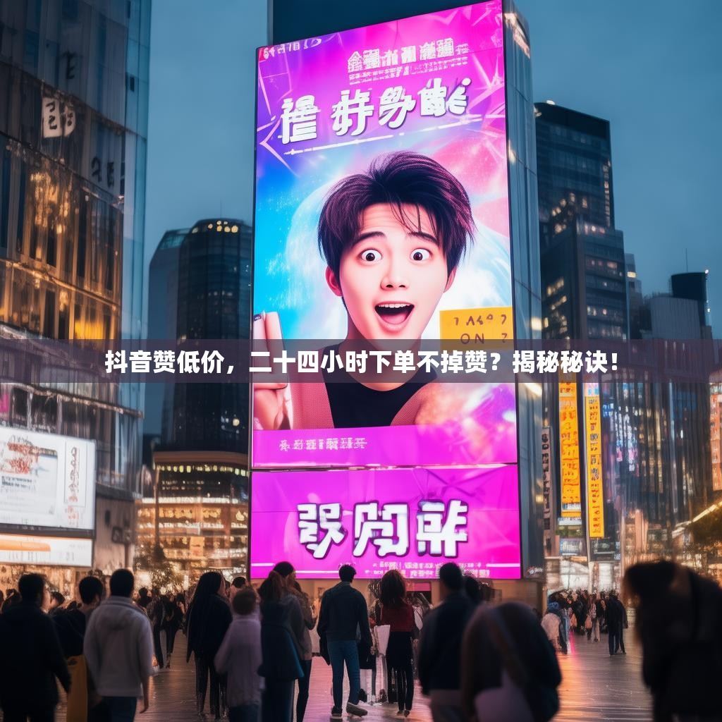 抖音赞低价，二十四小时下单不掉赞？揭秘秘诀！