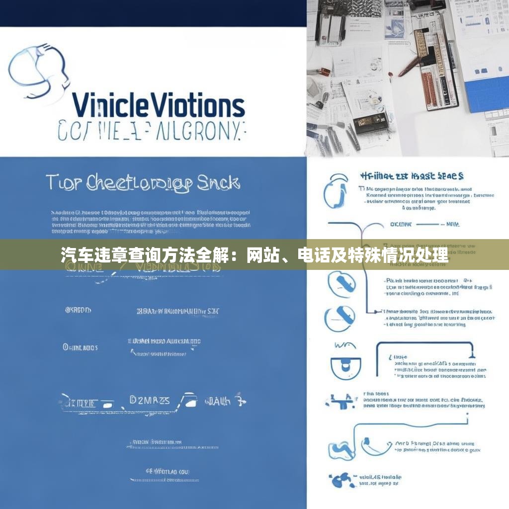 汽车违章查询方法全解：网站、电话及特殊情况处理