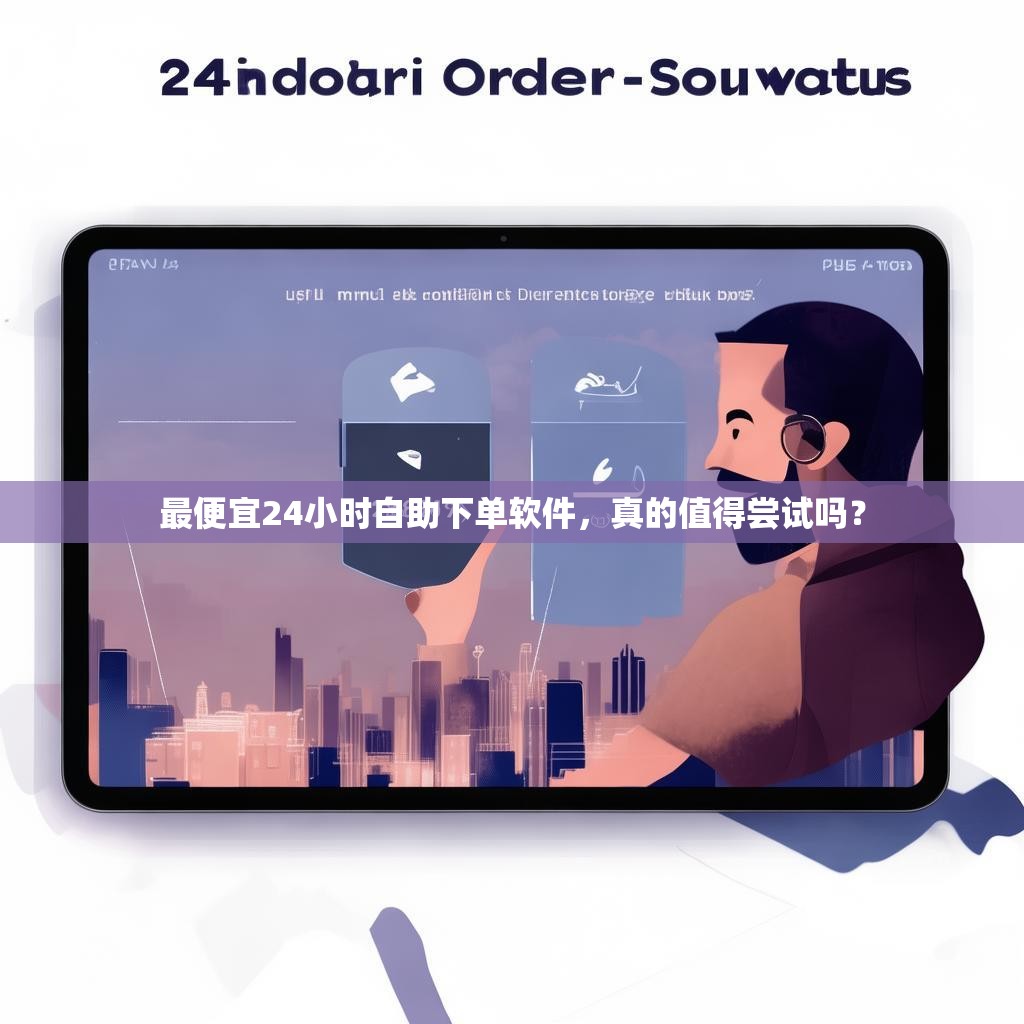 详细阅读:最便宜24小时自助下单软件,真的值得尝试吗? 最便宜24小时自助下单软件,真的值得尝试吗?