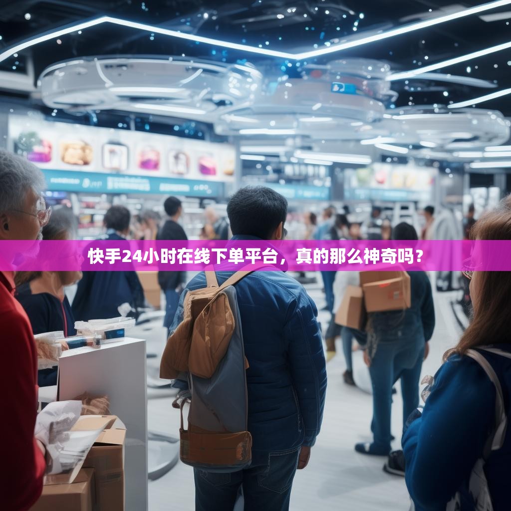 快手24小时在线下单平台，真的那么神奇吗？