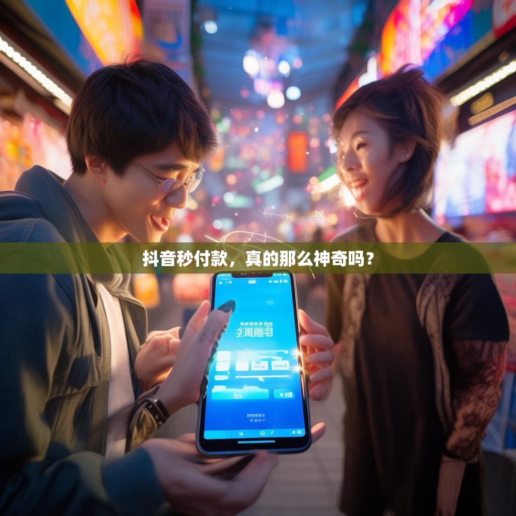 抖音秒付款，真的那么神奇吗？