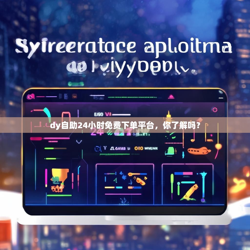 详细阅读:dy自助24小时免费下单平台,你了解吗? dy自助24小时免费下单平台,你了解吗?