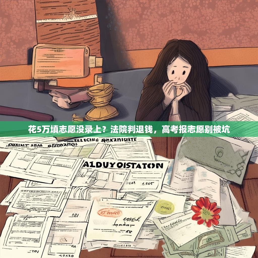 花5万填志愿没录上?法院判退钱,高考报志愿别被坑