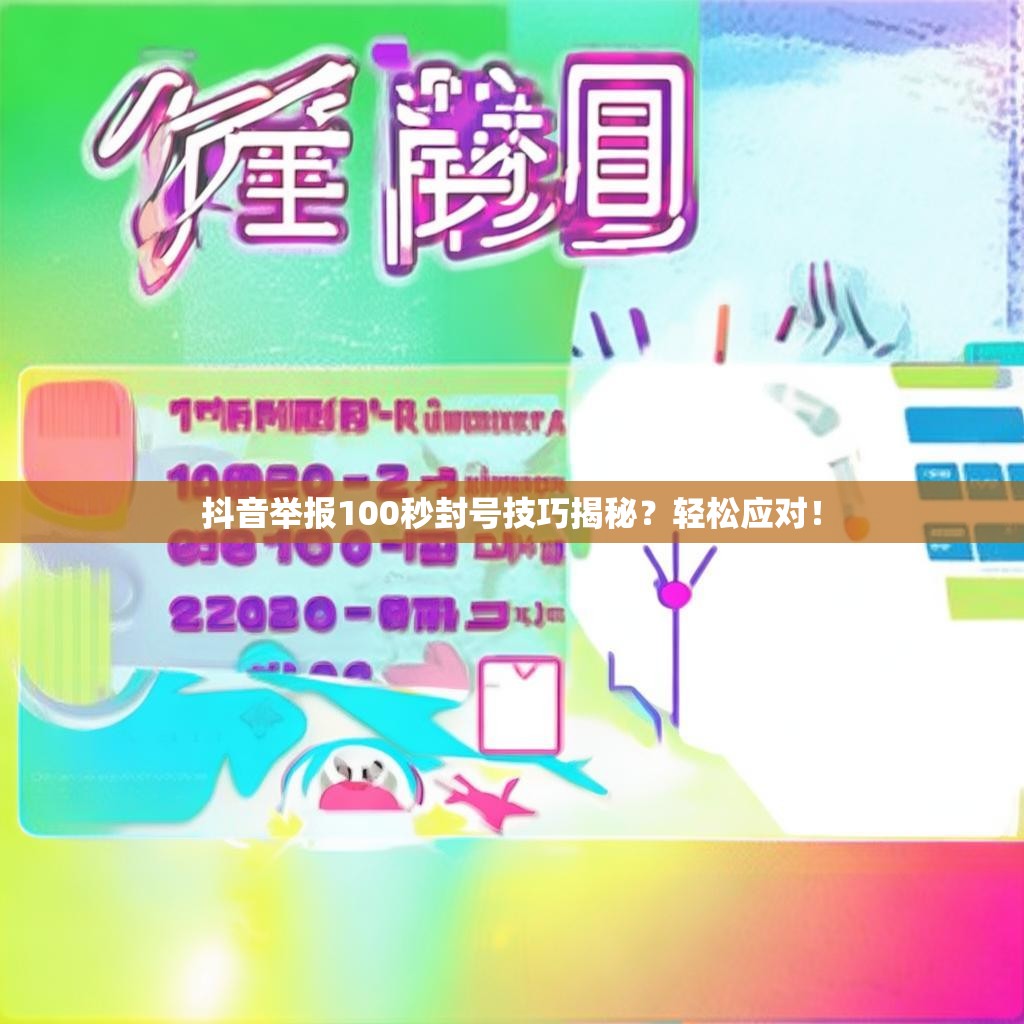 抖音举报100秒封号技巧揭秘？轻松应对！