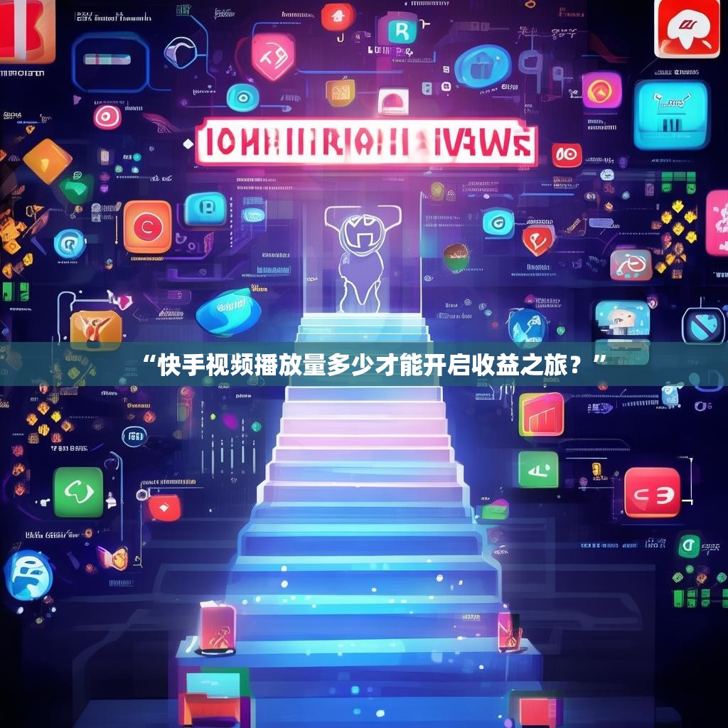 “快手视频播放量多少才能开启收益之旅?”