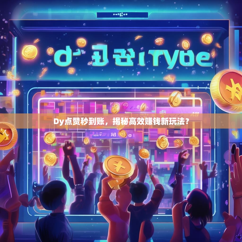 Dy点赞秒到账，揭秘高效赚钱新玩法？