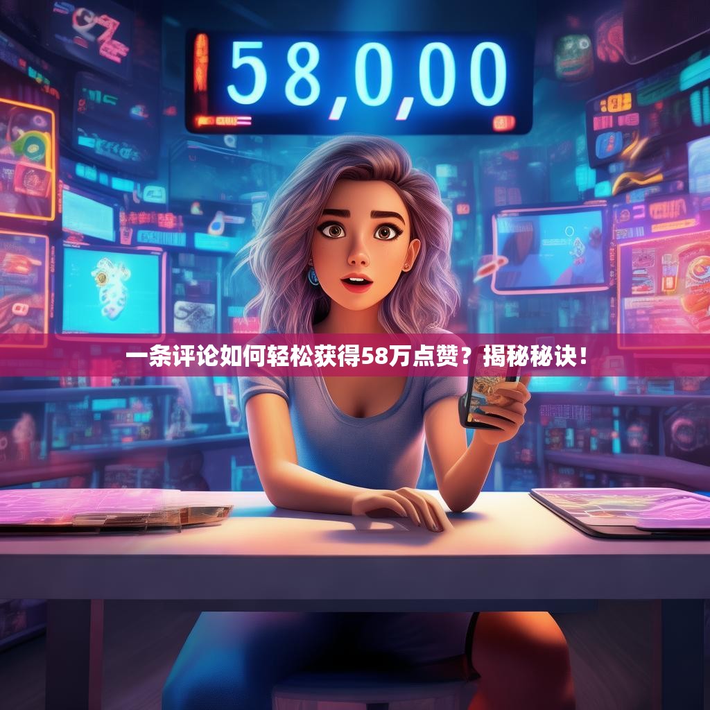 一条评论如何轻松获得58万点赞？揭秘秘诀！